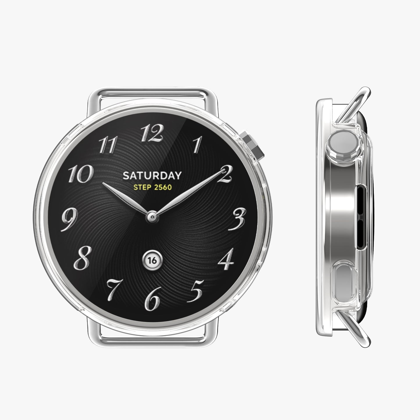 kwmobile Schutzhülle für Xiaomi Watch S4 41mm Fullbody Display Cover Set