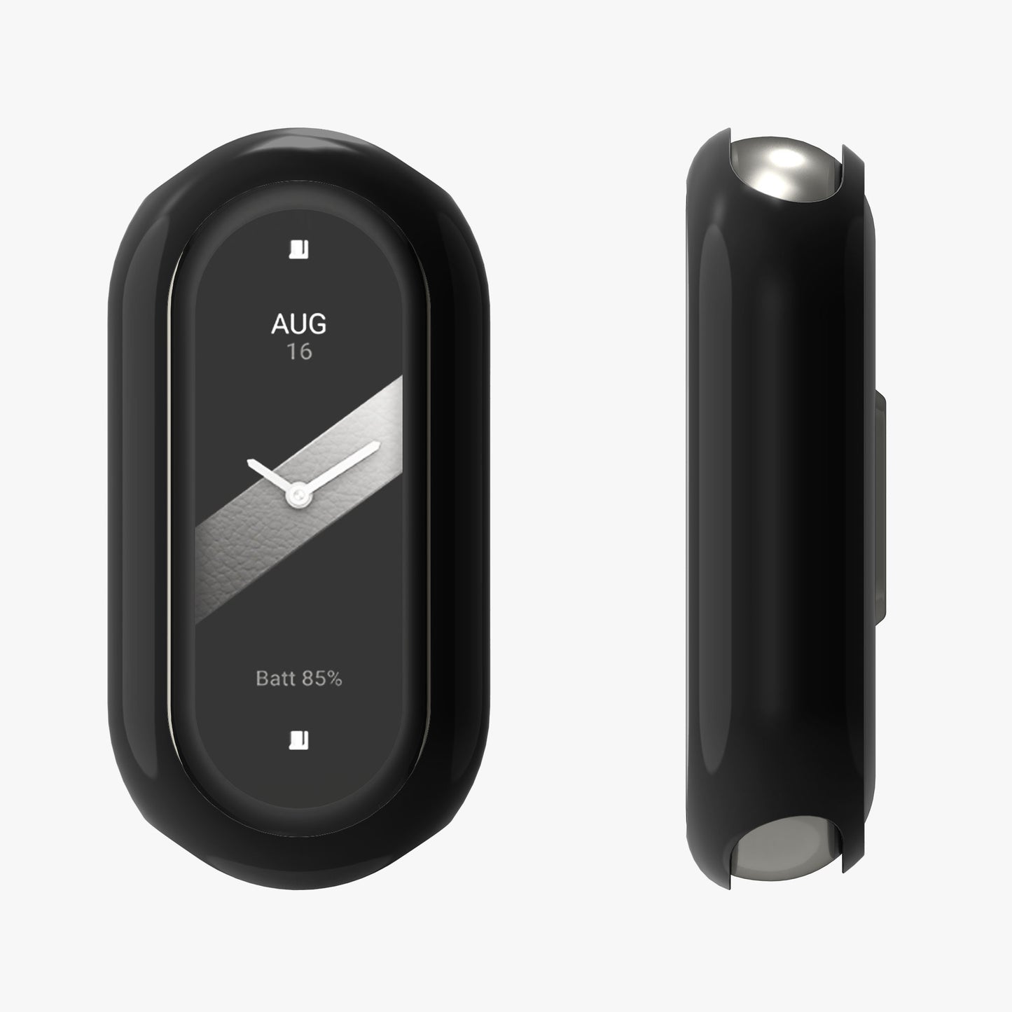 kwmobile Schutzhülle für Xiaomi Mi Band 10 / Smart Band 10 Fullbody Display Cover Set