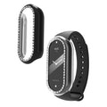 kwmobile Schutzhülle kompatibel mit Xiaomi Mi Band 10 / Smart Band 10 Schutzrahmen - Glitzer Schutz Zubehör