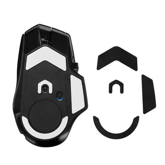 kwmobile Mouse Feet Sticker kompatibel mit Logitech G502 X Plus Ersatz Glider - Mausfüße passgenau - Maus Glides in Schwarz Schwarz  