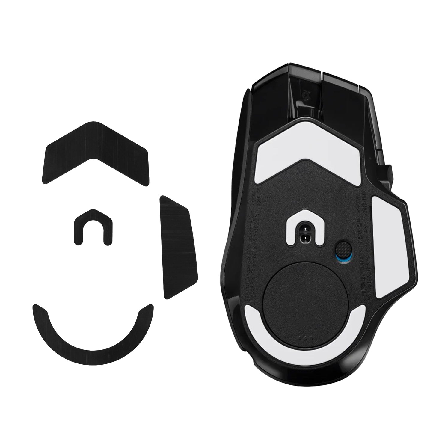 kwmobile Mouse Feet Sticker kompatibel mit Logitech G502 X Plus Ersatz Glider - Mausfüße passgenau - Maus Glides