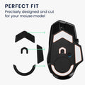 kwmobile Mouse Feet Sticker kompatibel mit Logitech G502 X Plus Ersatz Glider - Mausfüße passgenau - Maus Glides