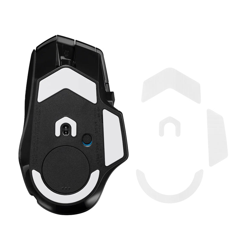 kwmobile Mouse Feet Sticker kompatibel mit Logitech G502 X Plus Ersatz Glider - Mausfüße passgenau - Maus Glides in Weiß Weiß  