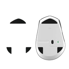 kwmobile Mouse Feet Sticker kompatibel mit Logitech M720 Triathlon Ersatz Glider Mausfüße passgenau Maus Glides