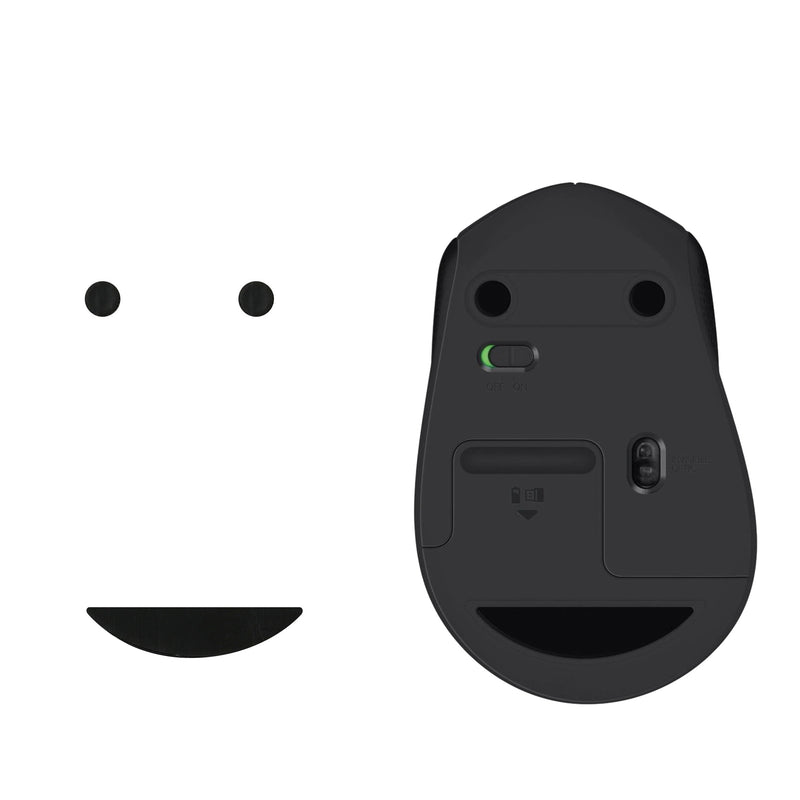 kwmobile Mouse Feet Sticker kompatibel mit Logitech M330 / M280 / M275 Ersatz Glider Mausfüße passgenau Maus Glides