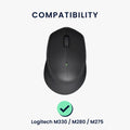 kwmobile Mouse Feet Sticker kompatibel mit Logitech M330 / M280 / M275 Ersatz Glider Mausfüße passgenau Maus Glides