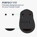 kwmobile Mouse Feet Sticker kompatibel mit Logitech M330 / M280 / M275 Ersatz Glider Mausfüße passgenau Maus Glides
