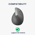 kwmobile Mouse Feet Sticker kompatibel mit Logitech MX Vertical Ersatz Glider Mausfüße passgenau Maus Glides