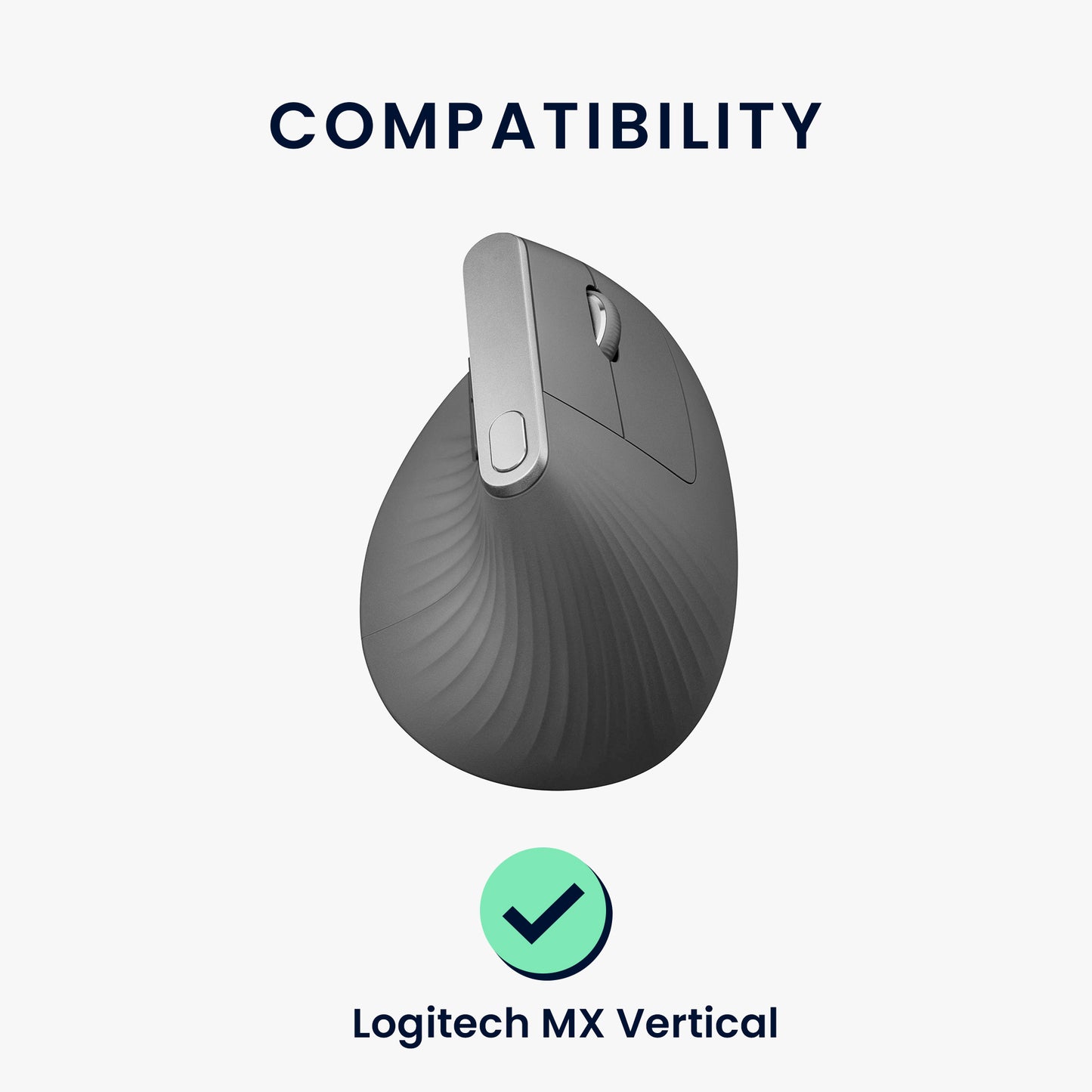 kwmobile Mouse Feet Sticker kompatibel mit Logitech MX Vertical Ersatz Glider Mausfüße passgenau Maus Glides