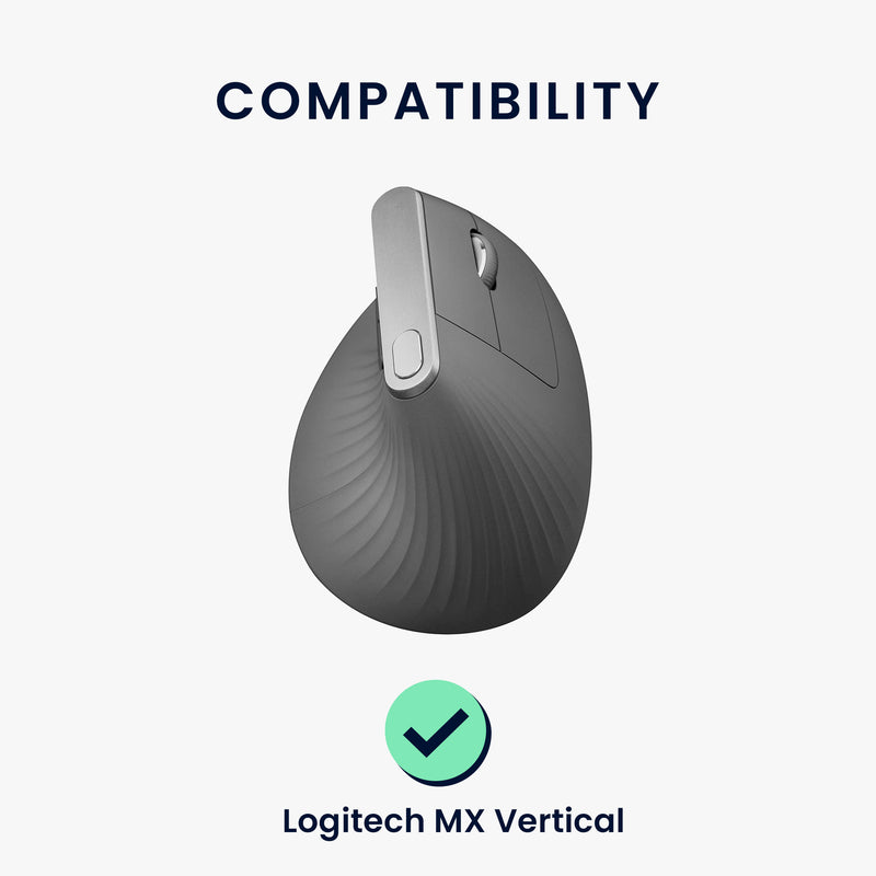 kwmobile Mouse Feet Sticker kompatibel mit Logitech MX Vertical Ersatz Glider Mausfüße passgenau Maus Glides