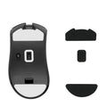 kwmobile Mouse Feet Sticker kompatibel mit Razer DeathAdder V3 HyperSpeed Ersatz Glider - Mausfüße passgenau - Maus Glides in Schwarz Schwarz  