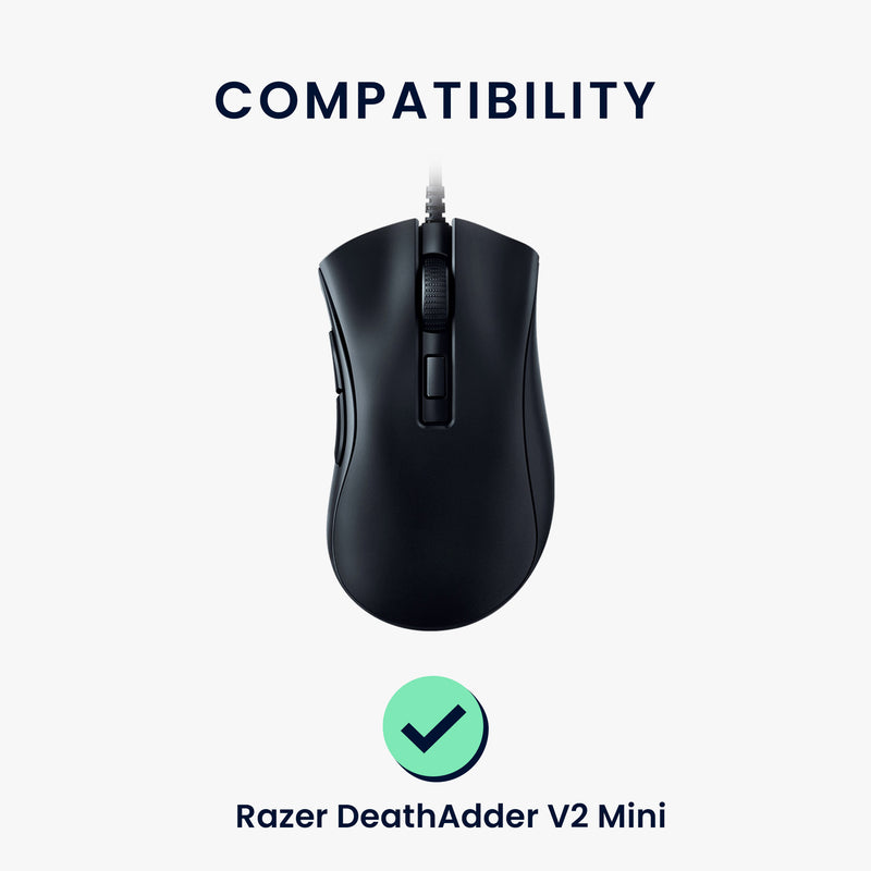 kwmobile Mouse Feet Sticker kompatibel mit Razer DeathAdder V2 Mini Ersatz Glider Mausfüße passgenau Maus Glides