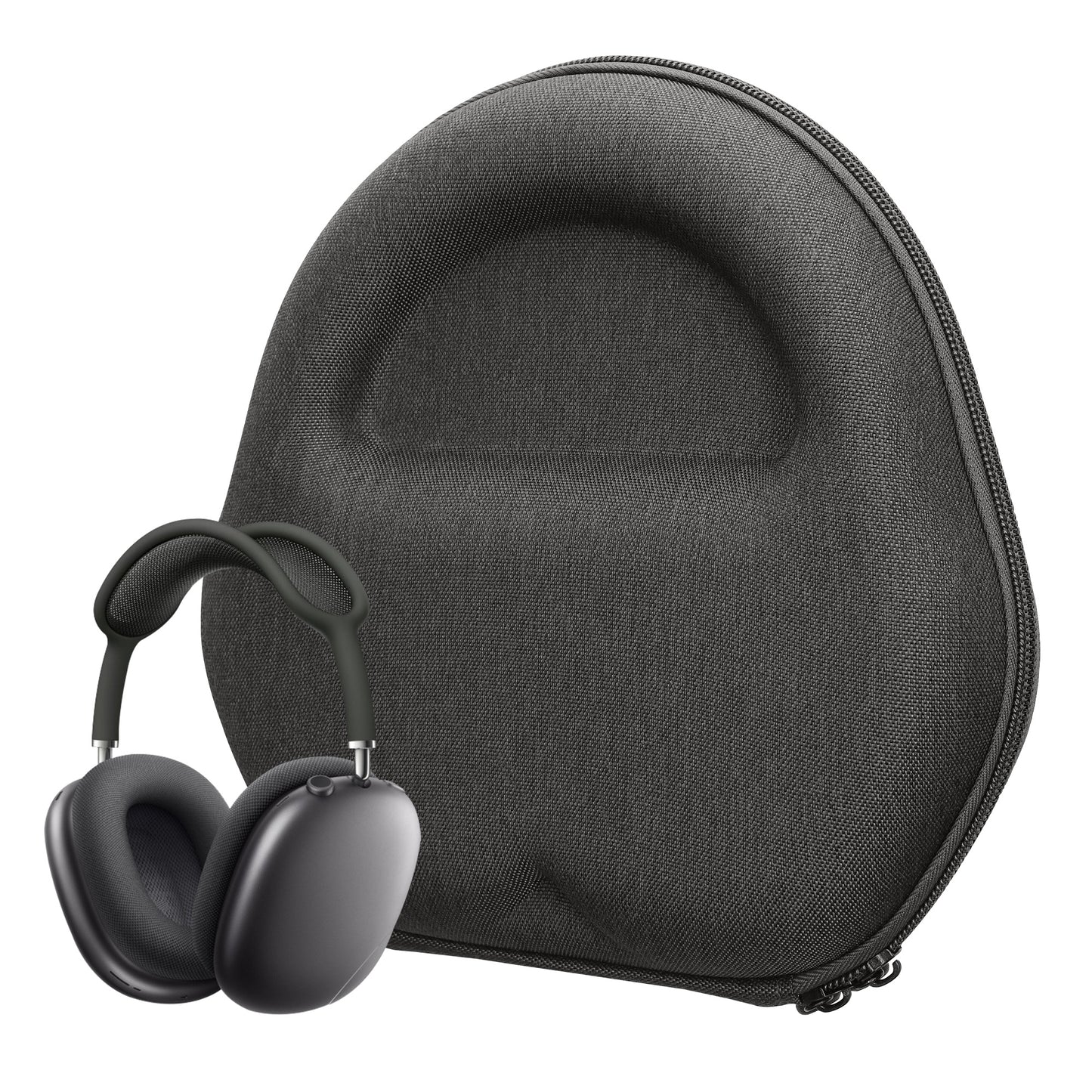 kwmobile Hülle für Apple AirPods Max Hülle - EVA Tasche für Kopfhörer - Case Schutzhülle in Grau Grau  