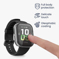 kwmobile Glas Hülle für HONOR Watch 5 Schutzhülle Fullbody Fitnesstracker Case Set