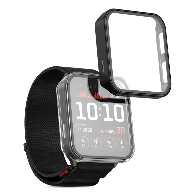 kwmobile Glas Hülle für Garmin Venu X1 Schutzhülle Fullbody Fitnesstracker Case Set