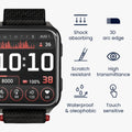 kwmobile Displayschutzfolie kompatibel mit Garmin Venu X1 Folie Schutzfolie für Fitness Tracker robuster Displayschutz