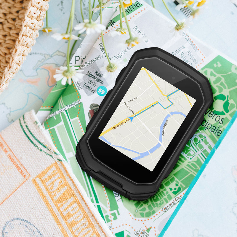 kwmobile Schutzglas kompatibel mit Garmin Edge MTB Set für Fahrrad GPS Displayschutz Bike Computer