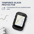 kwmobile Schutzglas kompatibel mit Garmin Edge MTB Set für Fahrrad GPS Displayschutz Bike Computer