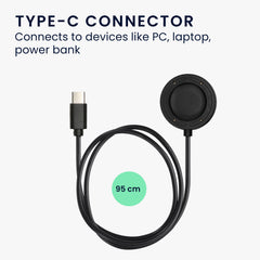 kwmobile USB C Ladekabel kompatibel mit Suunto Run GPS Kabel Charger Smart Watch Ersatzkabel Fitnesstracker