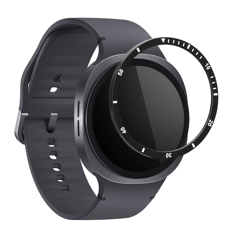 kwmobile Schutzring kompatibel mit Samsung Galaxy Watch 8 Fitnesstracker Bezel Ring Lünette