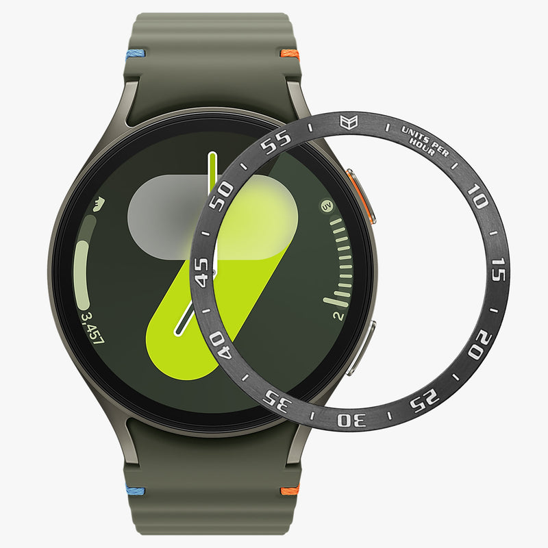 kwmobile Schutzring kompatibel mit Samsung Galaxy Watch 7 44mm Fitnesstracker