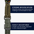 kwmobile Ersatzarmband kompatibel mit Xiaomi Mi Band 10 / Mi Band 9 / 8 Armband Fitnesstracker Sportarmband mit Uhrenverschluss