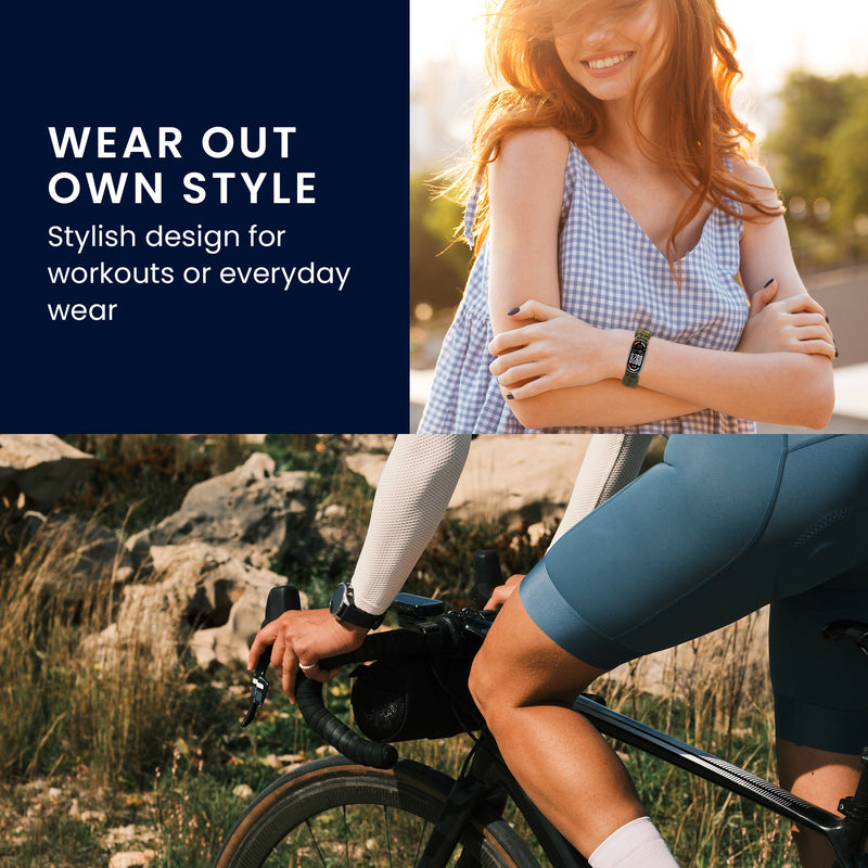 kwmobile Ersatzarmband kompatibel mit Xiaomi Mi Band 10 / Mi Band 9 / 8 Armband Fitnesstracker Sportarmband mit Uhrenverschluss