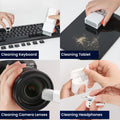 kwmobile 8-in-1 Tastatur Reinigungsset mit Bürste Reinigungsstift Cleaning Kit für Kopfhörer Handy Laptop Kamera Ohrhörer PC Zubehör Gaming Gadgets Technik Accessories