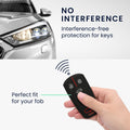 kwmobile Autoschlüssel Schutzhülle kompatibel mit Audi 3-Tasten Smartkey Autoschlüssel (nur Keyless Go) Hülle