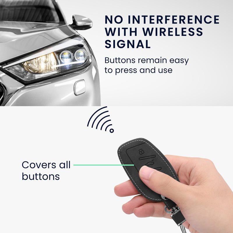 kwmobile Autoschlüssel Hülle kompatibel mit MG 3-Tasten ZS MG4 MG5 MG6 Schutzhülle Schlüsselhülle Cover