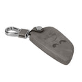 kwmobile Autoschlüssel Hülle kompatibel mit BMW 3-Tasten Smart Key Autoschlüssel - Kunstleder Schutzhülle Schlüsselhülle Cover