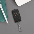 kwmobile Autoschlüssel Hülle kompatibel mit Renault 4-Tasten Smartkey Cover Schlüsselhülle mit Schlüsselring