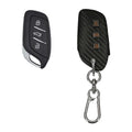 kwmobile Autoschlüssel Hülle kompatibel mit MG 3-Tasten ZS MG4 MG5 MG6 Cover - Schlüsselhülle mit Schlüsselring