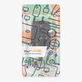 kwmobile Kunstleder Autoschlüssel Cover kompatibel mit Renault 4-Tasten Smartkey Autoschlüssel (nur Keyless Go) Hülle - Schutzhülle mit Schlüsselring