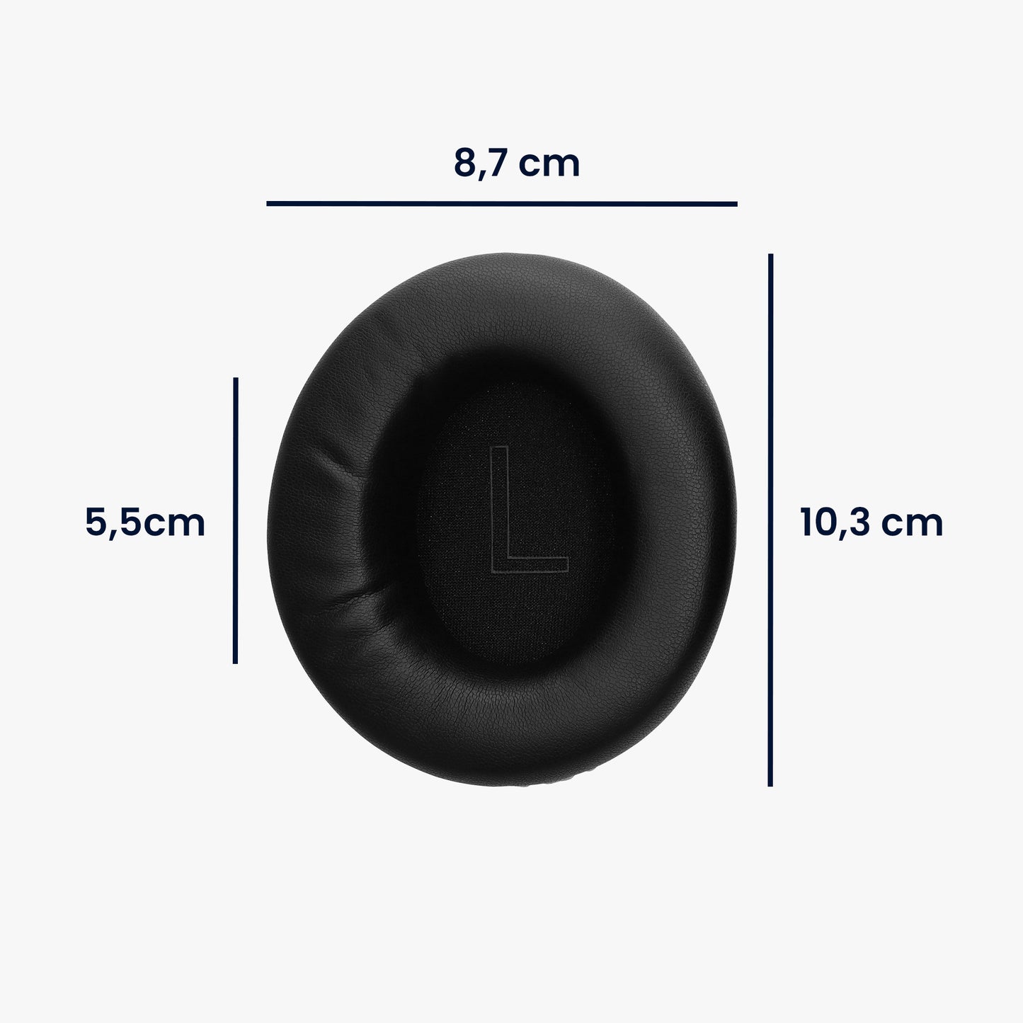 kwmobile Ohr Polster für Razer Kraken V4 X / V4 / V4 Pro Ohrpolster Ersatz Kopfhörer Ersatzteile Kopfhörer Ersatzpolster Over Ear Headphones