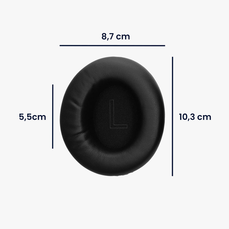 kwmobile Ohr Polster für Razer Kraken V4 X / V4 / V4 Pro Ohrpolster Ersatz Kopfhörer Ersatzteile Kopfhörer Ersatzpolster Over Ear Headphones