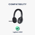 kwmobile Ohr Polster für Logitech H800 Kopfhörer Ersatzteile Over Ear Headphones
