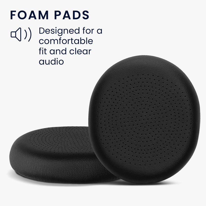 kwmobile Ohr Polster für Logitech H800 Kopfhörer Ersatzteile Over Ear Headphones