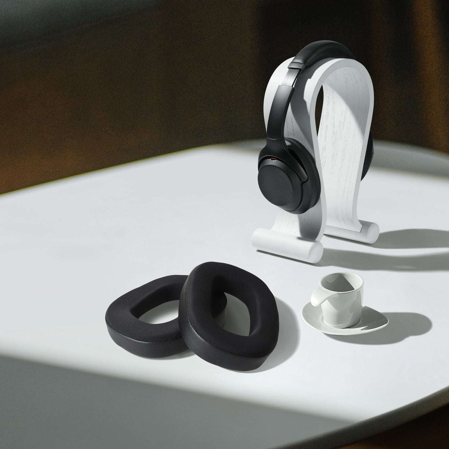 kwmobile Ohr Polster für Bowers & Wilkins PX7 S2 / PX 8 Ohrpolster Ersatz Kopfhörer Ersatzteile mit Cooling Effekt