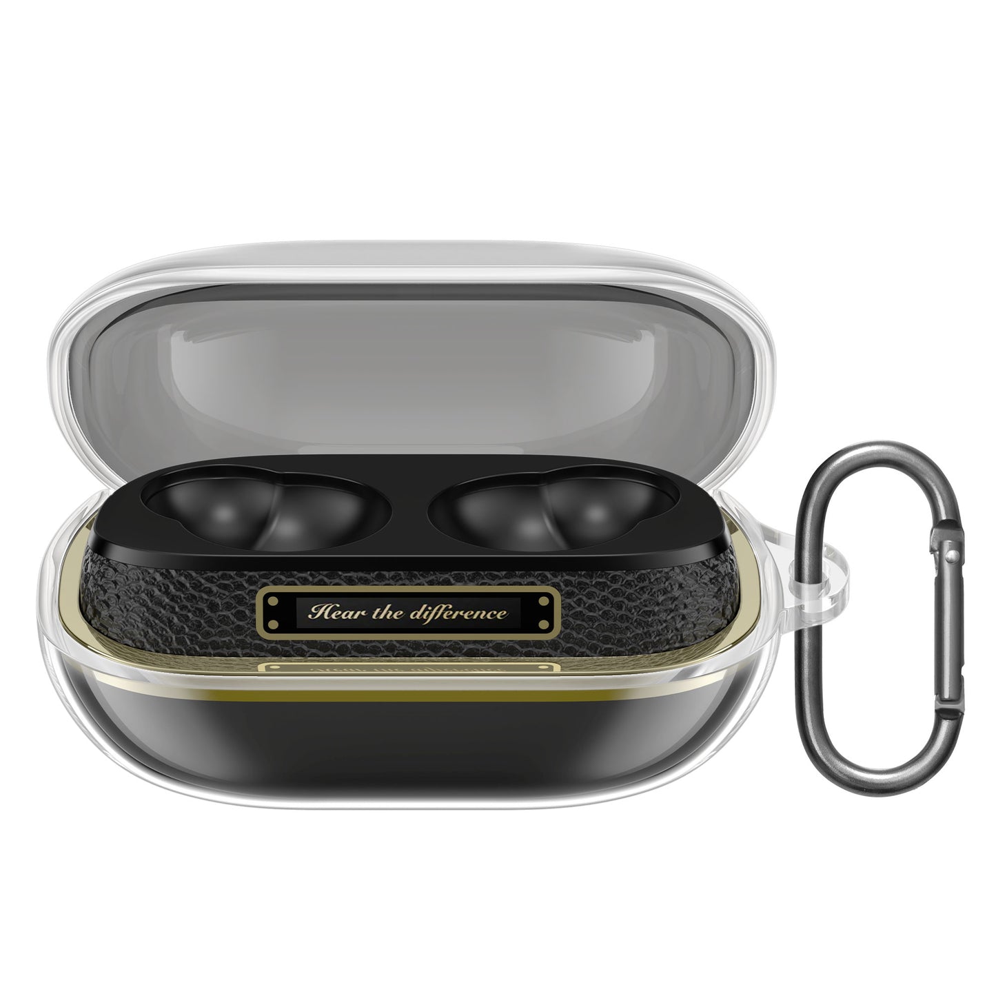 kwmobile Hülle für SoundPeats H3 Case - TPU Silikon Schutzhülle - Kopfhörer Cover - Transparent Transparent  