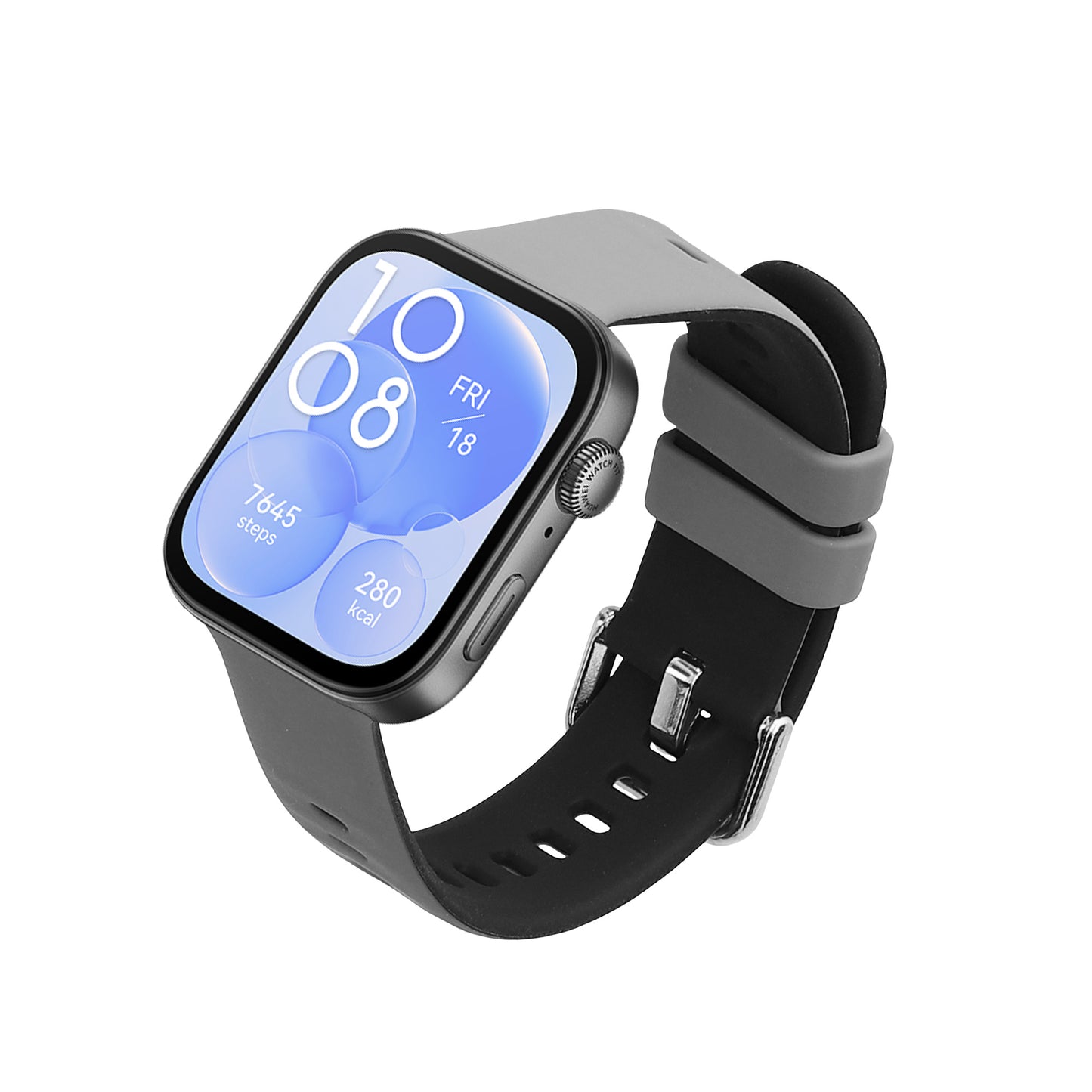 kwmobile Silikon Uhrenarmband für Huawei Watch Fit 3 / Fit 4 Armband Ersatzarmband für Fitnesstracker Wechselarmband Smartwatch