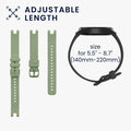 kwmobile Sportarmband kompatibel mit Garmin Lily Sport Armband - Großes Set Smartwatch Armband
