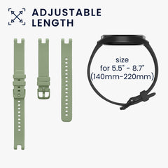 kwmobile Sportarmband kompatibel mit Garmin Lily Sport Armband - Großes Set Smartwatch Armband - Mehrfarbig - Sonstiges
