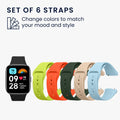 kwmobile Sportarmband kompatibel mit Xiaomi Redmi Watch 3 Active Armband Set Smartwatch Armband