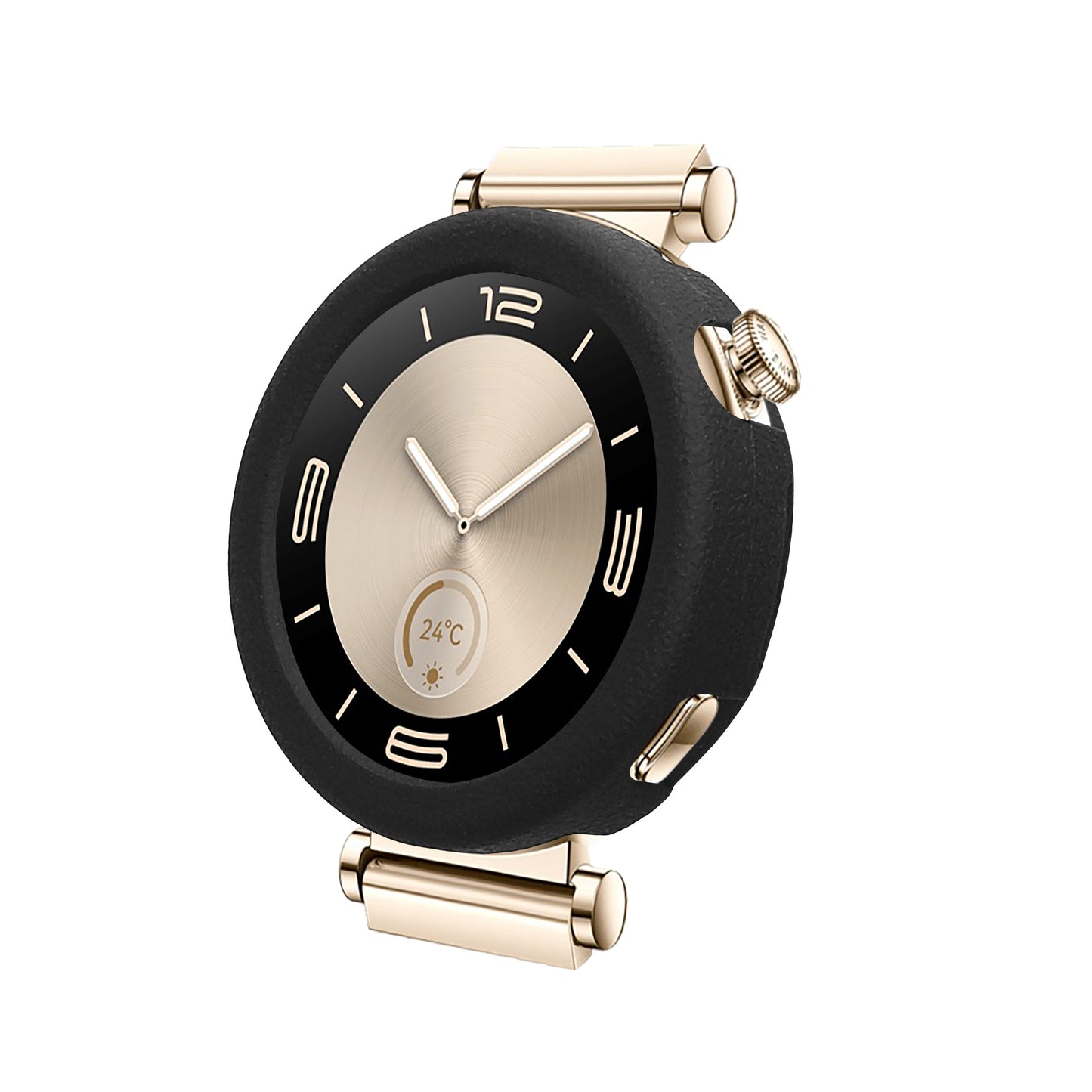 kwmobile Schutzhülle kompatibel mit Huawei Watch GT4 41mm Hülle - Fitness Tracker Case - Soft Smartwatch Case