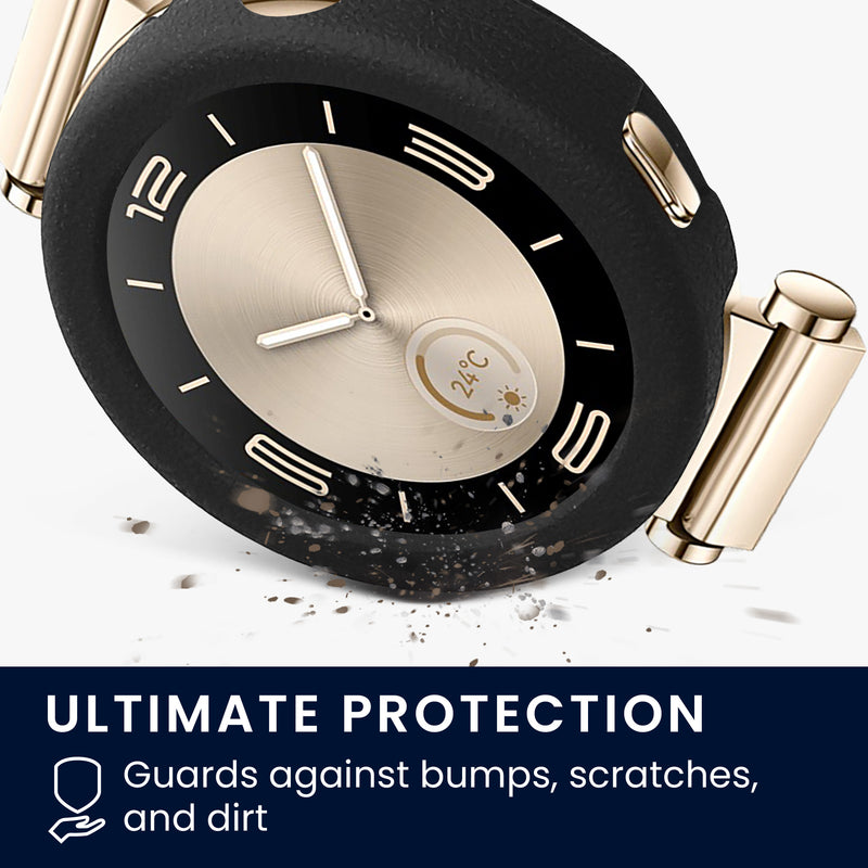 kwmobile Schutzhülle kompatibel mit Huawei Watch GT4 41mm Hülle - Fitness Tracker Case - Soft Smartwatch Case