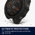 kwmobile Schutzhülle kompatibel mit Garmin Fenix 8 47mm Hülle - Fitness Tracker Case - Soft Smartwatch Case