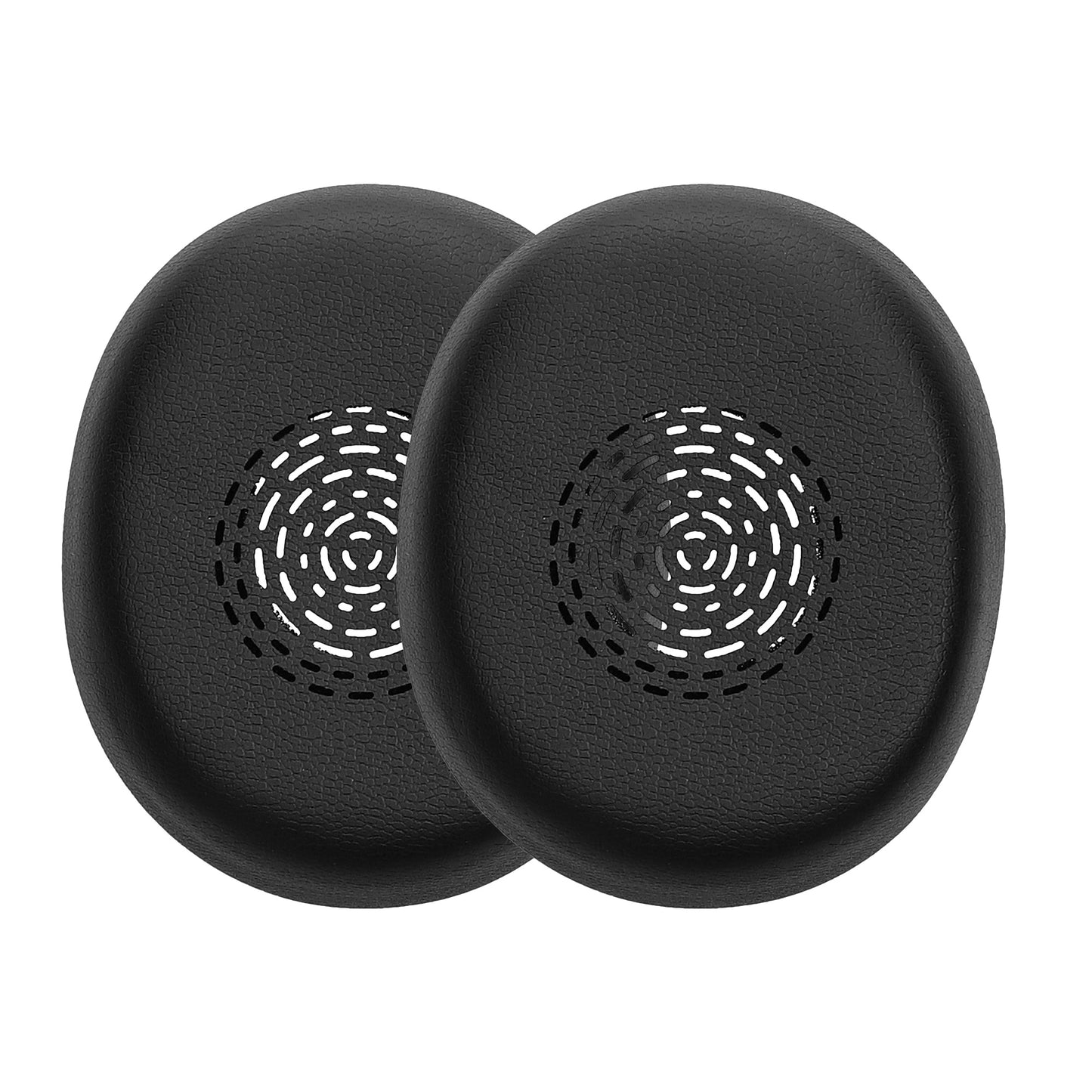 kwmobile 2x Ohr Polster für Jabra Evolve 10 Ohrpolster - Ersatz Ohrpolster - Kopfhörer Ersatzteile - Kopfhörer Ersatzpolster für Over Ear Headphones Schwarz  