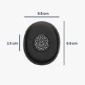 kwmobile Ohr Polster für Jabra Evolve 10 Ohrpolster Ersatz Kopfhörer Ersatzteile Over Ear Headphones