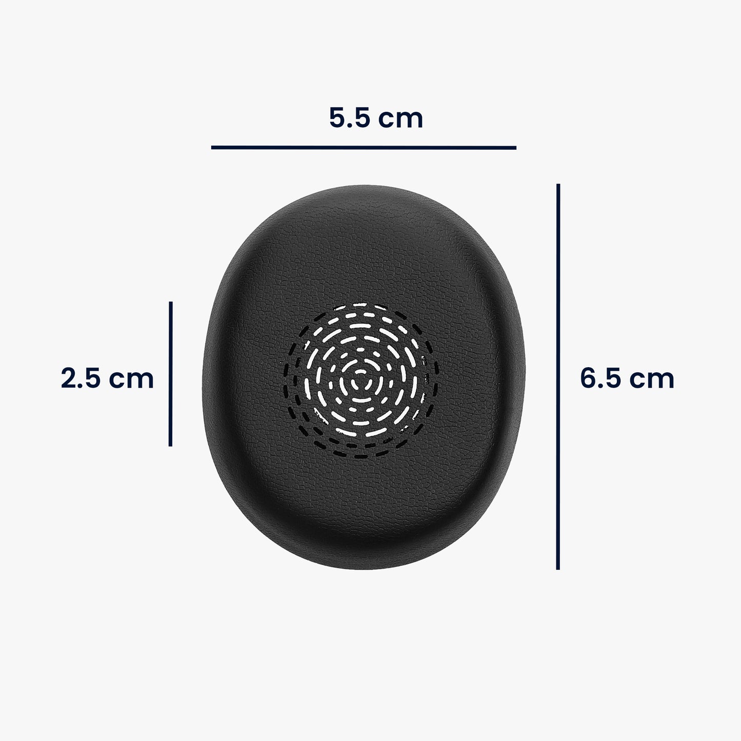 kwmobile Ohr Polster für Jabra Evolve 10 Ohrpolster Ersatz Kopfhörer Ersatzteile Over Ear Headphones